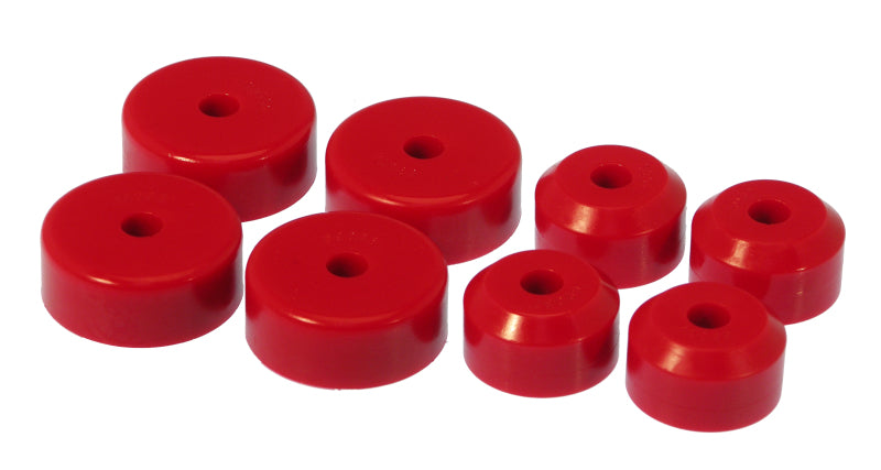 Supports de moteur Prothane 55-57 GM - Rouge