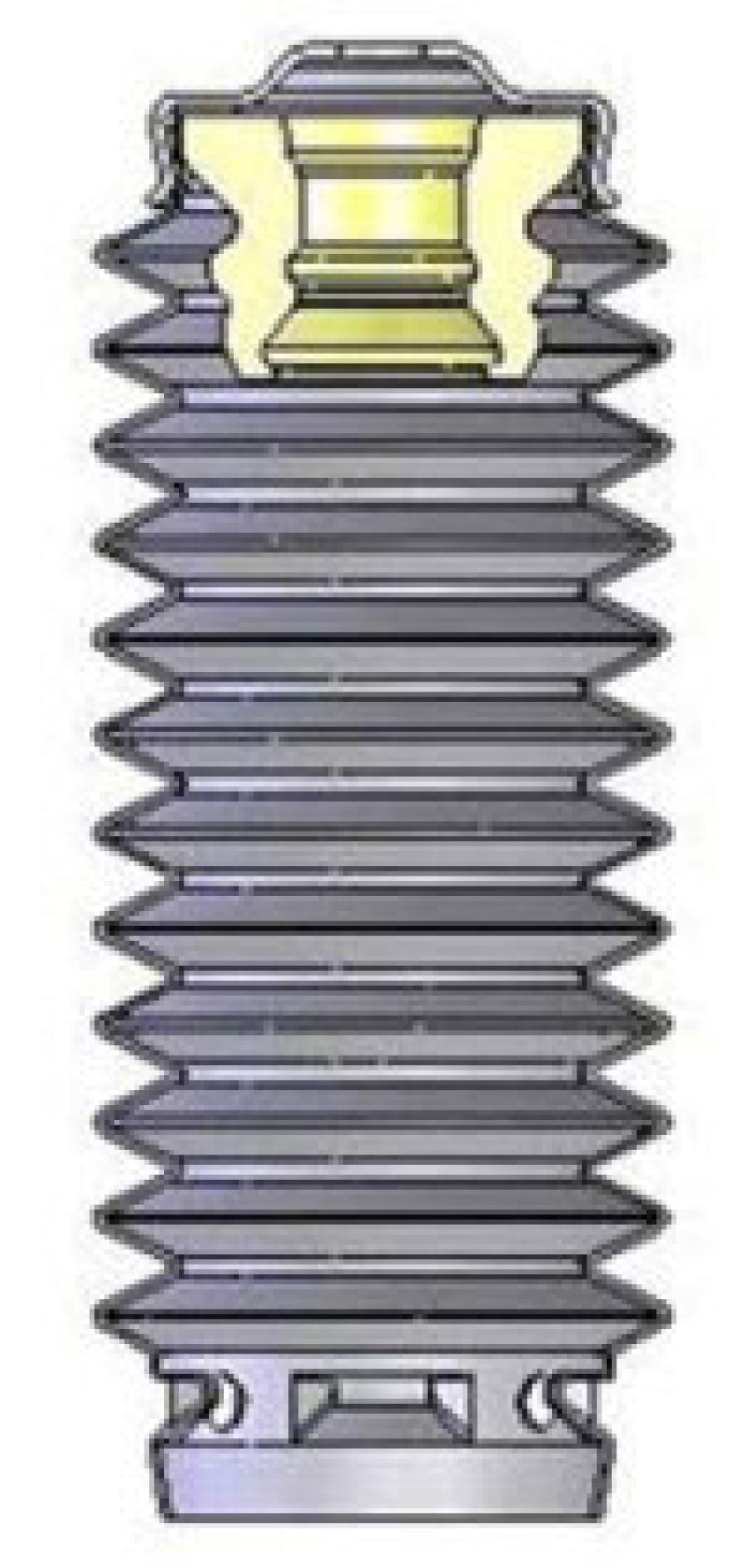 Amortisseurs et jambes de force KYB Soufflet de jambe de force arrière BUICK Allure 2005-08 BUICK Century 1997-05 BUICK LaCrosse 2005-