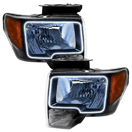 Oracle 09-14 Ford F-150 LED HL - Noir - ColorSHIFT avec contrôleur BC1 VOIR LA GARANTIE