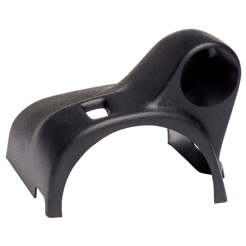 Colonne de direction simple noire Autometer 94-04 Mustang avec manomètre 2 1/6 pouces