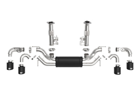 Cat-Back 304SS 2020 Chevrolet Corvette (C8) 6,2 L - Embout noir