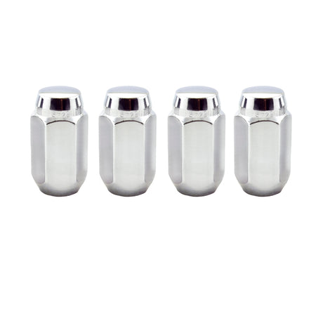 Écrou de roue hexagonal McGard (siège conique) M14X1,5 / 22 mm hexagonal / 1,635 po de longueur (paquet de 4) - Chrome