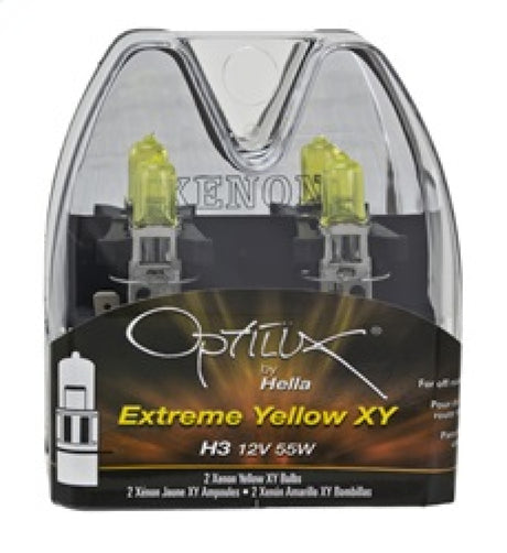 Ampoule Hella Optilux H3 12V/55W XY Extreme Jaune