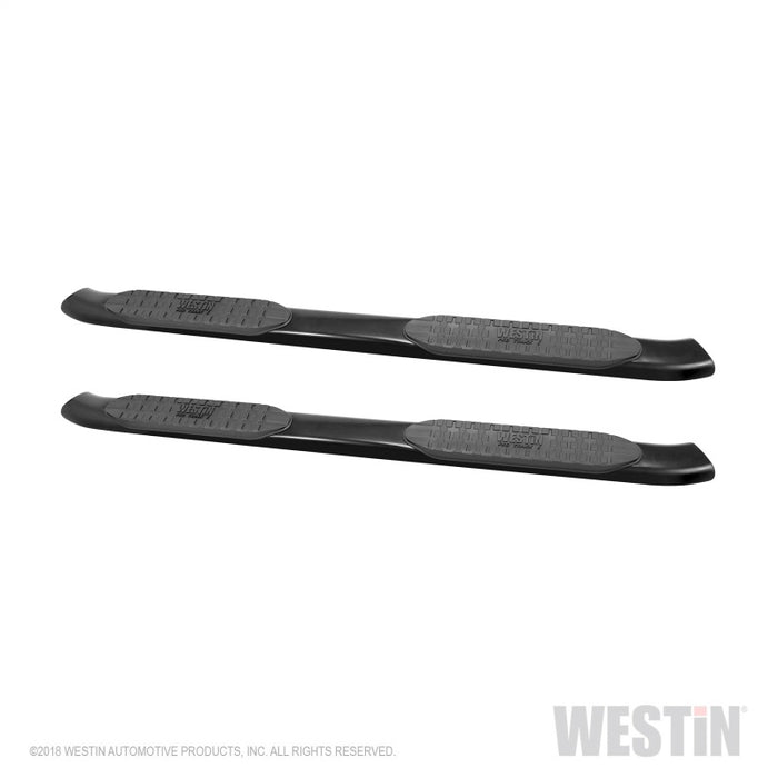 Westin 2015-2018 Ford F-150 SuperCrew PRO TRAXX 5 Oval Nerf Step Bars - Black