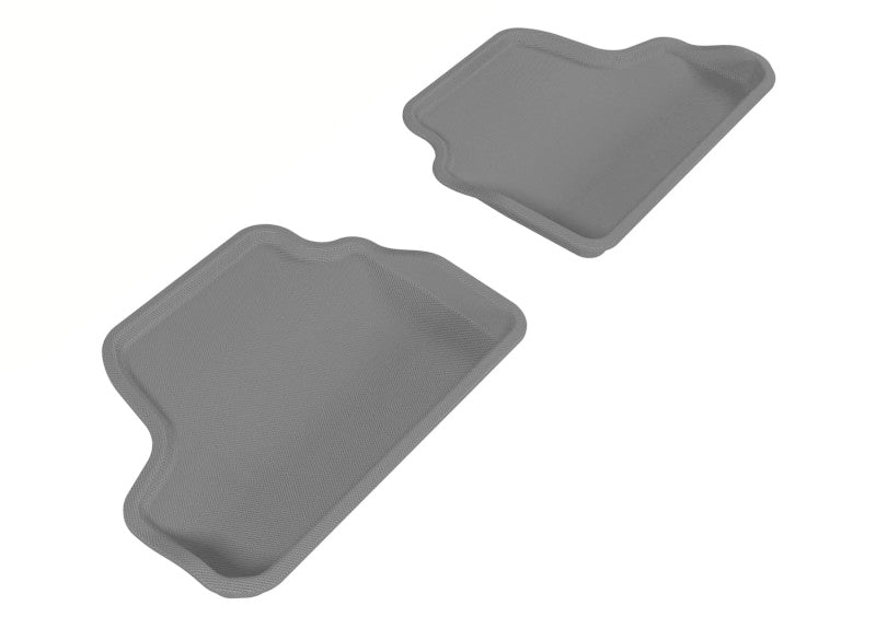 Tapis de sol 3D MAXpider 2007-2013 pour BMW Série 3 E93 Kagu 2e rangée - Gris