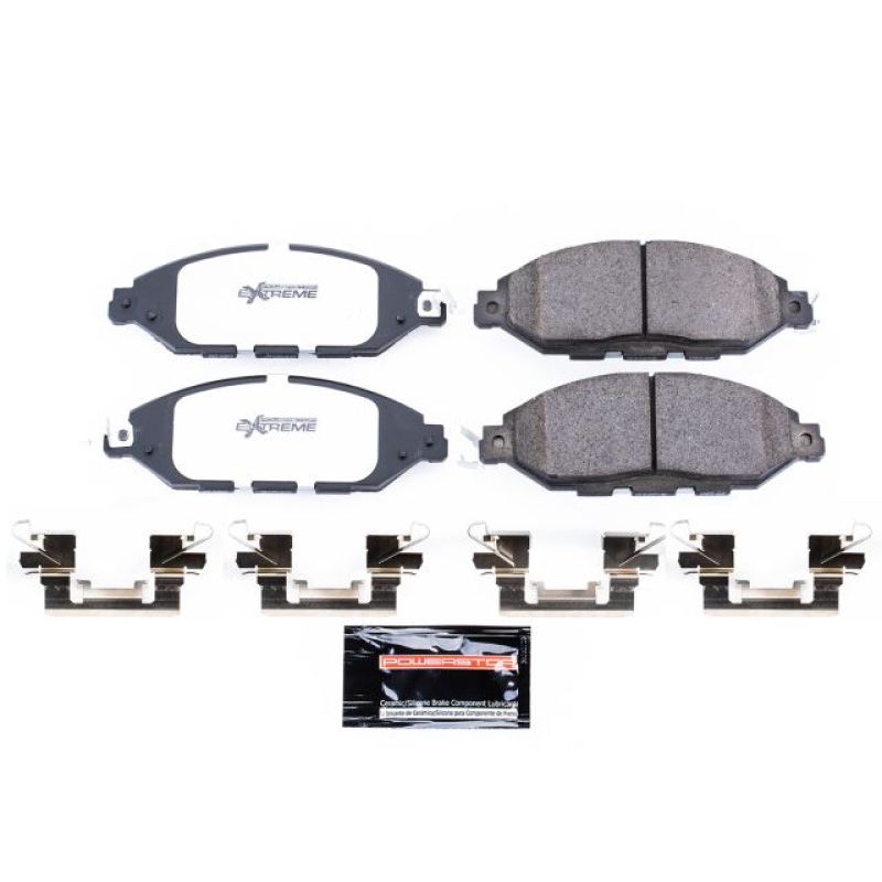 Plaquettes de frein avant Power Stop 2013 Infiniti JX35 Z36 pour camion et remorquage avec quincaillerie