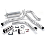 Système d'échappement Banks Power 00-03 Ford 7.3L / Excursion Monster - Échappement simple SS avec embout chromé