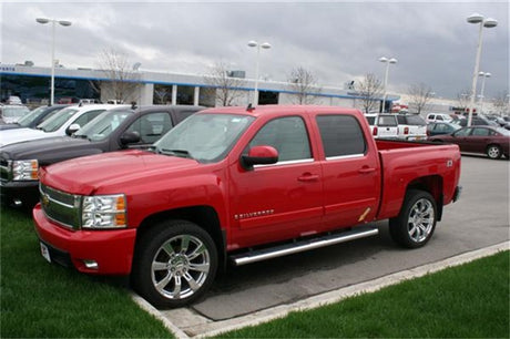Putco 14-14 Chevrolet Silverado HD - Cabine multiplace - Garnitures de fenêtre en acier inoxydable
