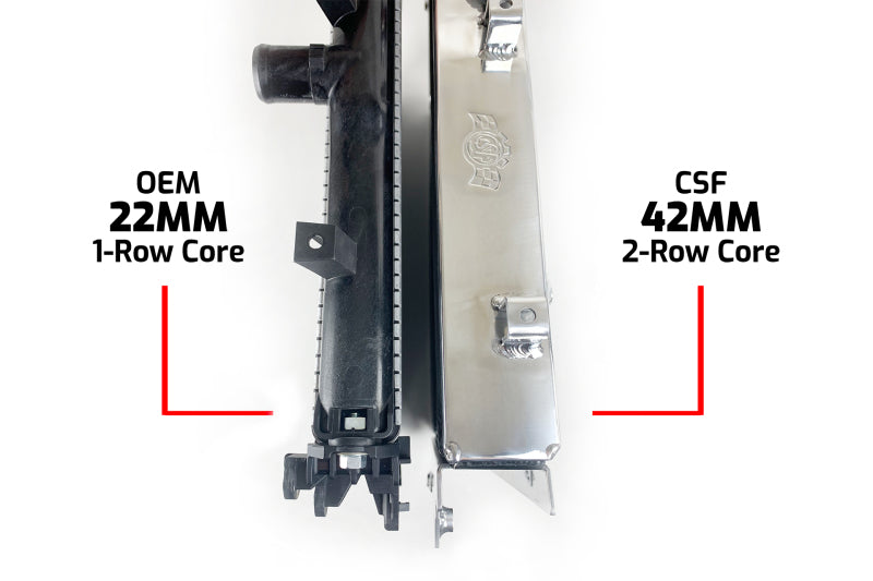 Radiateur tout aluminium haute performance CSF 10-19 pour Toyota 4Runner