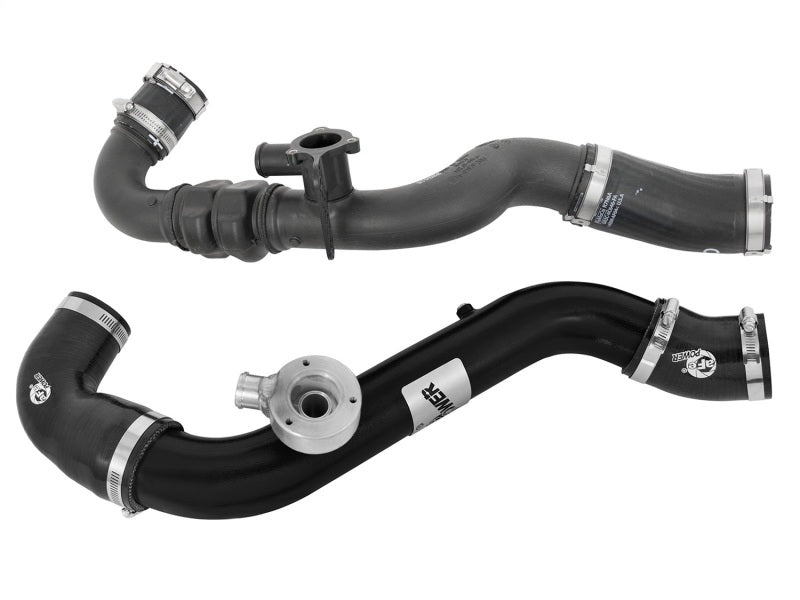 Tube de refroidisseur intermédiaire aFe BladeRunner 2 1/2 po côté chaud 15-16 Ford Mustang EcoBoost L4-2.3L (t)