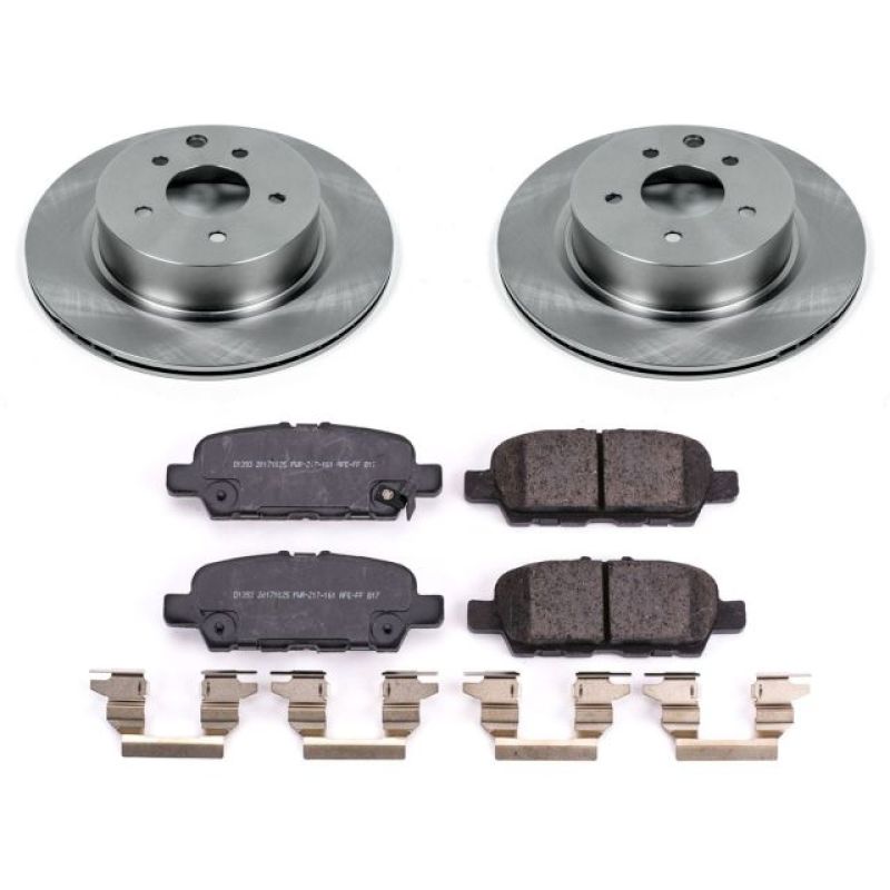 Kit de freins arrière Power Stop Autospecialty pour Nissan 370Z 18-19
