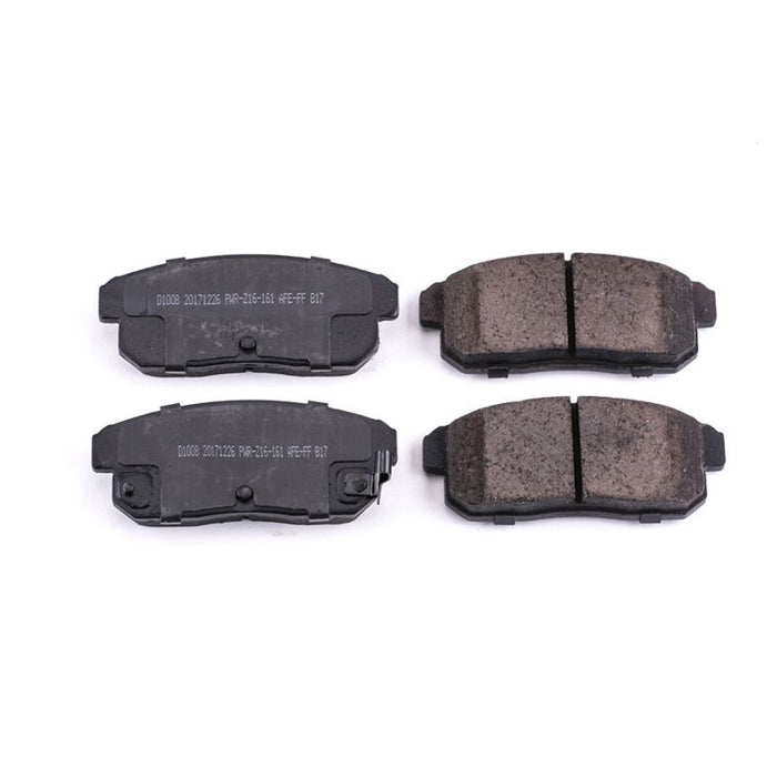 Plaquettes de frein arrière Power Stop 04-11 Mazda RX-8 Z16 Evolution en céramique