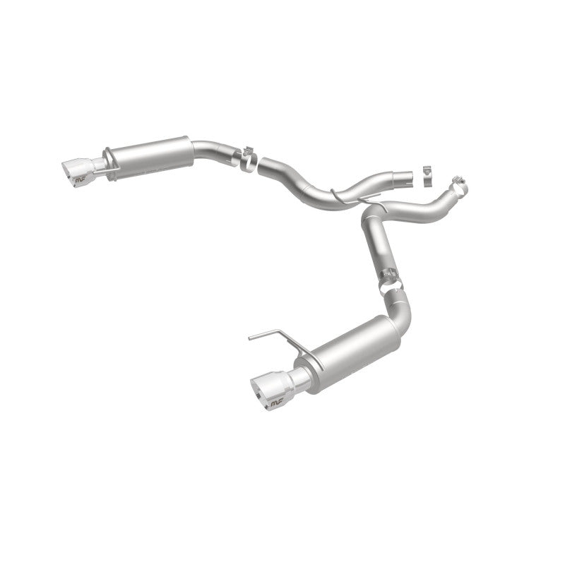 Essieu arrière MagnaFlow, SS, 3 po, compétition, embout poli double division de 4,5 po, Ford Mustang GT V8 5.0 2015