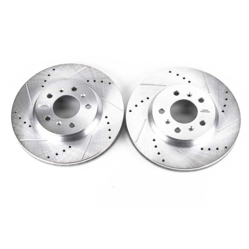 Disques de frein avant percés et fendus Power Stop 06-11 Buick Lucerne Evolution - Paire