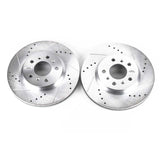 Disques de frein avant percés et fendus Power Stop 06-11 Buick Lucerne Evolution - Paire