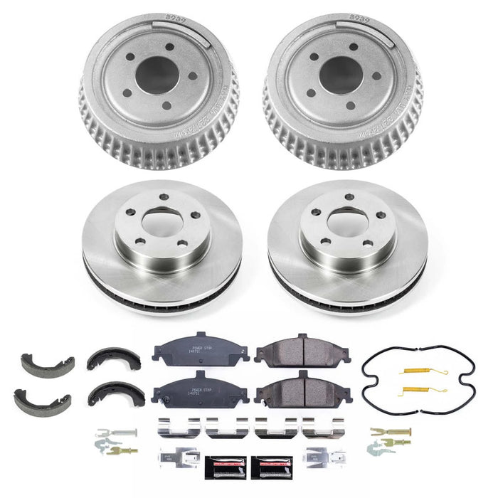 Kit de freins avant et arrière Power Stop 03-04 pour Oldsmobile Alero Autospecialty