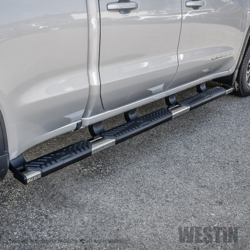 Marchepieds modulaires Nerf R5 Westin 2019 pour Chevrolet Silverado/Sierra 1500 Crew Cab (5,5 pi) - SS