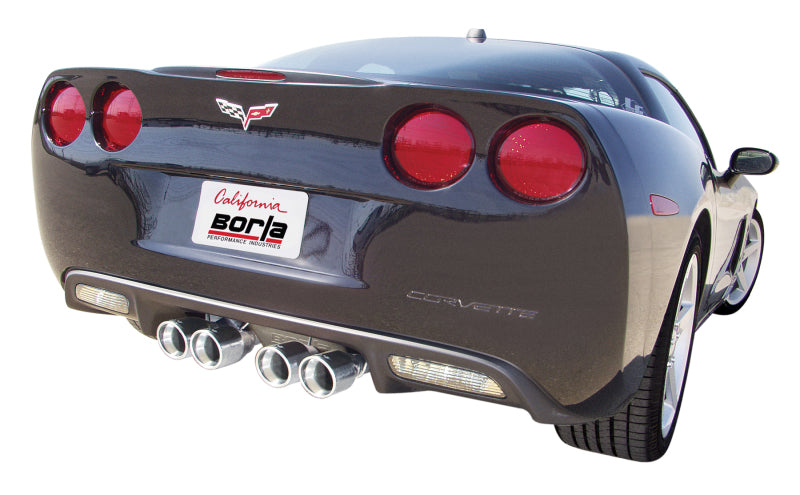 Borla 05-08 Chevy Corvette Coupé/Conv 6,0 L/8 cylindres 6,2 L/8 cylindres 6 vitesses AT/MT RWD X Pipe