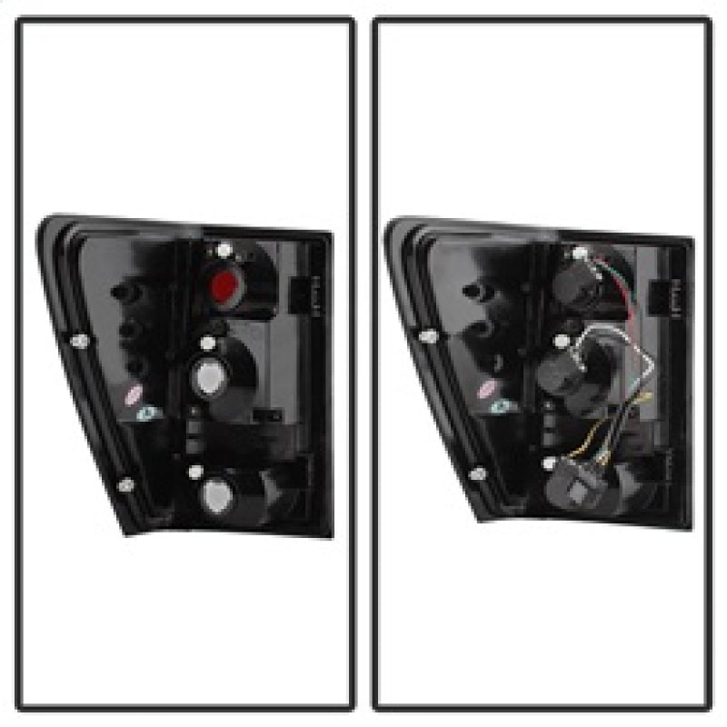 Feux arrière Spyder Jeep Grand Cherokee 05-06 style européen fumés ALT-YD-JGC05-SM