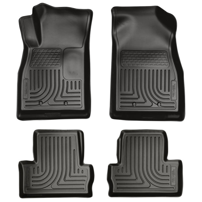 Husky Liners 11-12 Chevrolet Volt WeatherBeater Combo Black Floor Liners