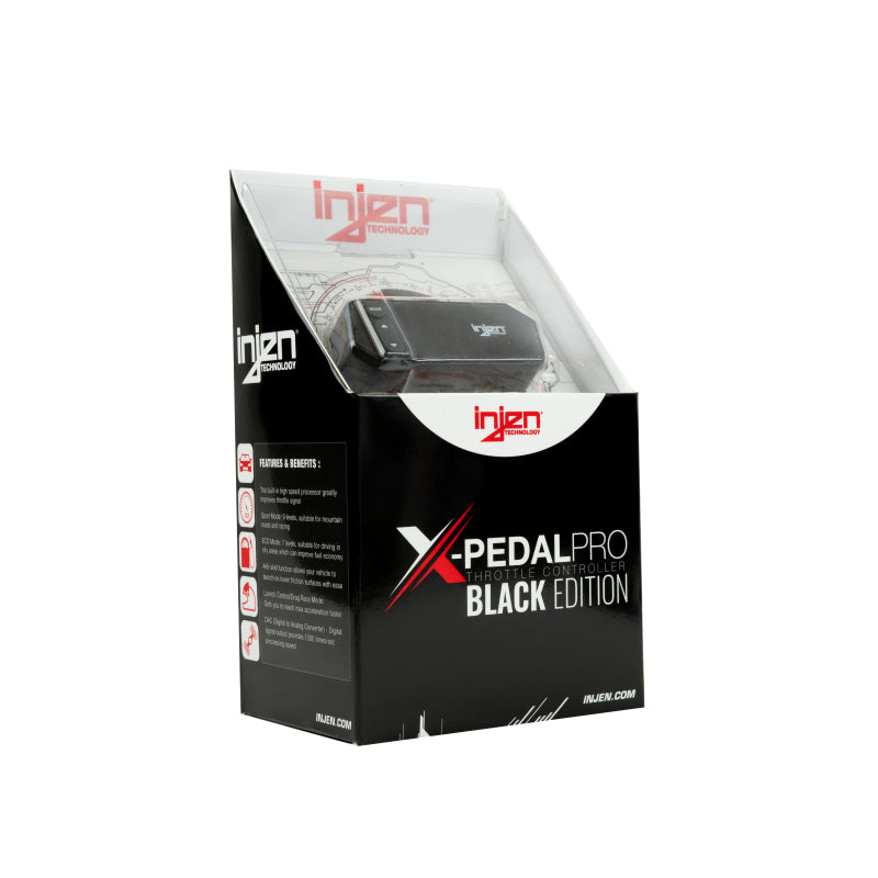 Contrôleur d'accélérateur Injen 11-17 Nissan Juke 1.6T X-Pedal Pro Black Edition