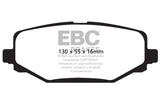 Plaquettes de frein arrière EBC 12+ Chrysler Town &amp; Country 3.6 Yellowstuff