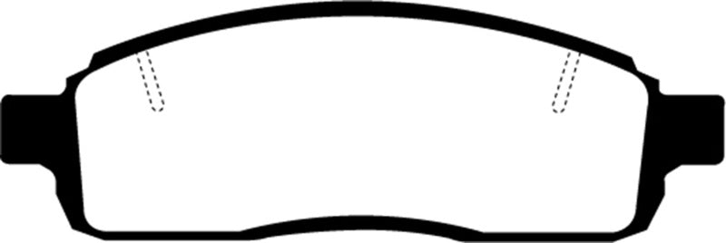 Plaquettes de frein avant EBC 04 Ford F150 4.2 (2WD) 6 Lug Ultimax2