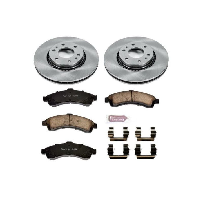 Kit de freins avant Power Stop Autospecialty pour Buick Rainier 04-05