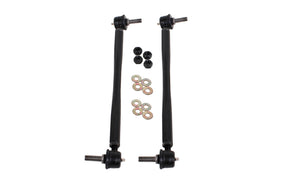 BMR 12-15 5th Gen Camaro Front Sway Bar End Link Kit - Black BMR Suspension