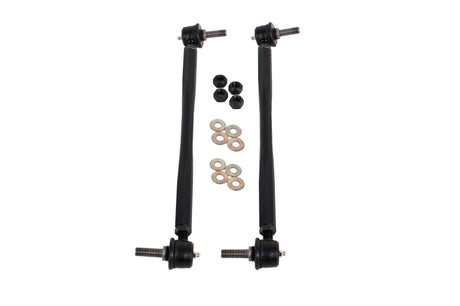 BMR 12-15 5th Gen Camaro Front Sway Bar End Link Kit - Black BMR Suspension