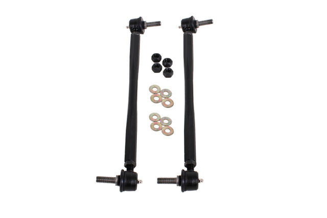BMR 12-15 5th Gen Camaro Front Sway Bar End Link Kit - Black BMR Suspension