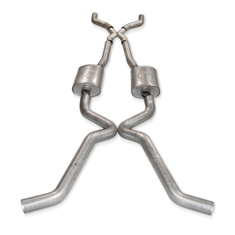 Système d'échappement LS1 de 3 pouces pour Chevy II Nova 1962-67 en acier inoxydable