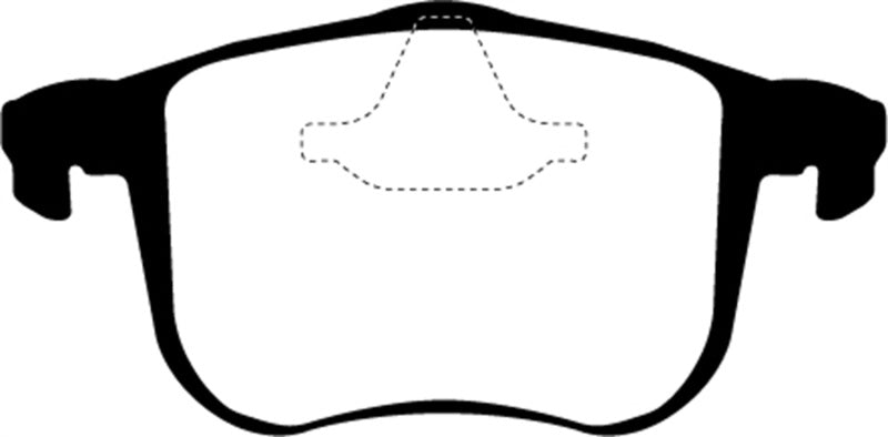 Plaquettes de frein avant Redstuff EBC 06-11 Saab 9-3 2.0 Turbo (Aero)