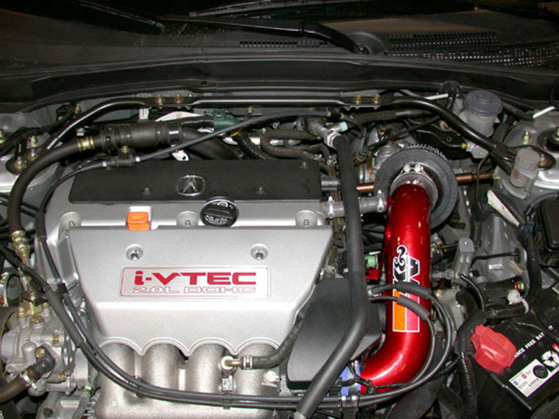 Admission K&amp;N 02 Honda Civic Si Red Typhoon Short Ram
