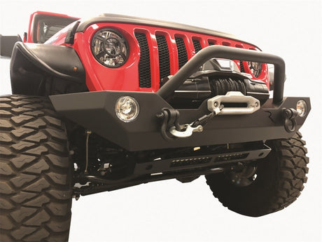 Pare-chocs avant Rock Rage pour Jeep Wrangler JL/JK et Gladiator JT 20-22 Rampage 07-22 - Noir