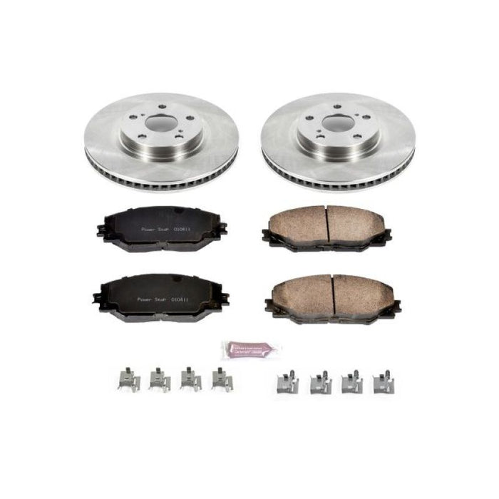 Kit de freins avant Power Stop Autospecialty pour Pontiac Vibe 09-10