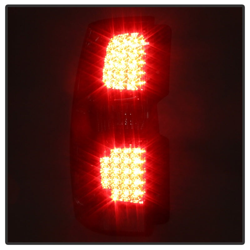 Feux arrière à LED Xtune Chevy Suburban/GMC Yukon/Yukon Denali 07-14 fumés ALT-JH-CSUB07-LED-G2-SM