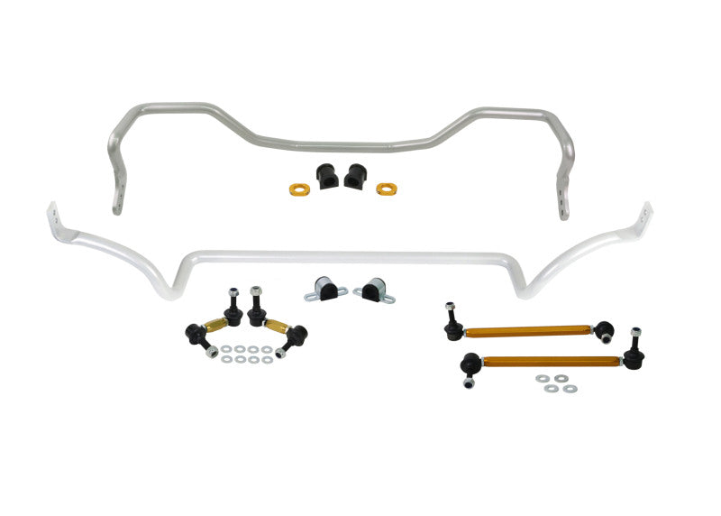 Kit de barres stabilisatrices avant et arrière Whiteline 09-15 Mitsubishi Lancer Ralliart