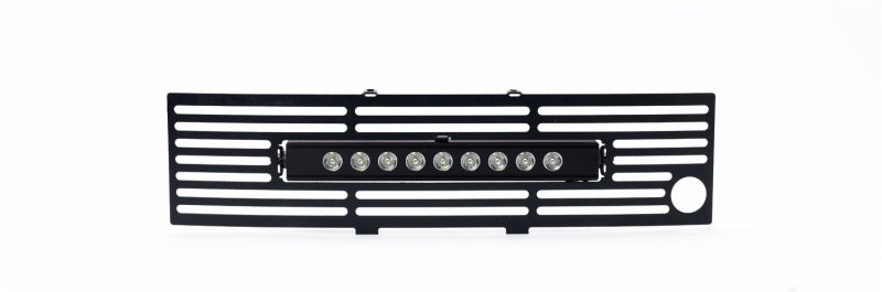 Insert de calandre de pare-chocs Putco 11-14 Ford F-150 EcoBoost SS Blk Bar avec barre lumineuse Luminix de 10 po