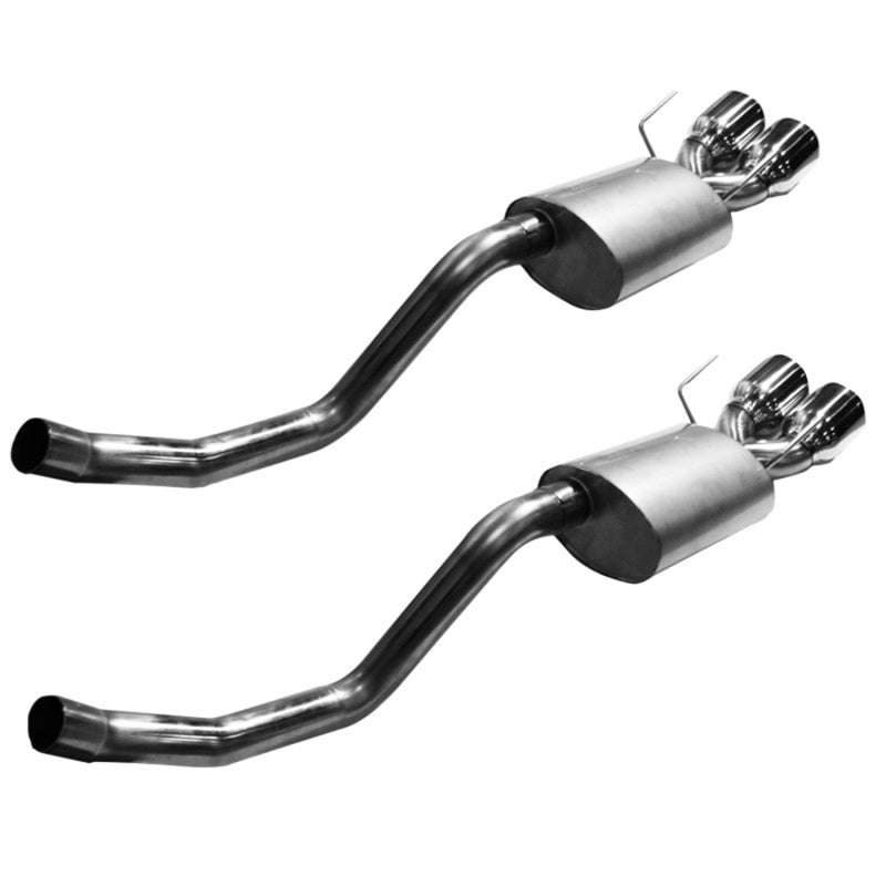 Kooks 09-13 Chevy Corvette C6 LS2/LS3 6.0L/6.2L OEM x 2 1/2in Axleback w/Pol tips