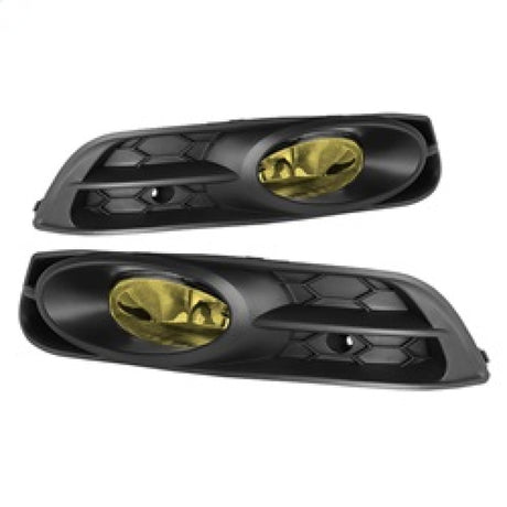 Feu antibrouillard OEM Spyder Honda Civic 2012-2013 2 portes/coupé avec interrupteur jaune FL-HC2012-2D-Y