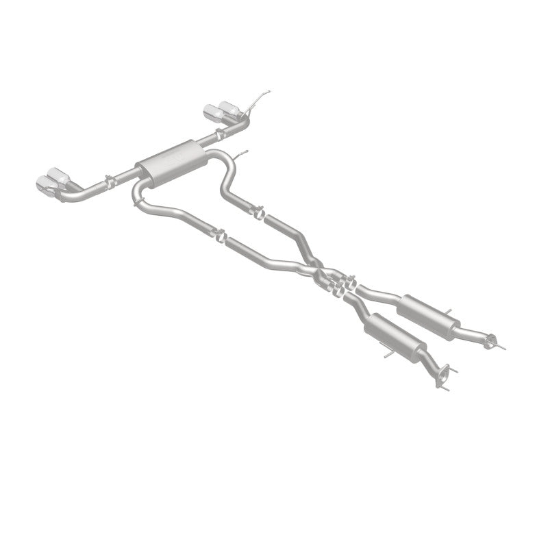 Cat Back MagnaFlow, SS, 2,5 po, pointe polie quadruple fendue de 4 po 14-15 Jeep Grand Cherokee 3,6 L/5,7 L V6/V8