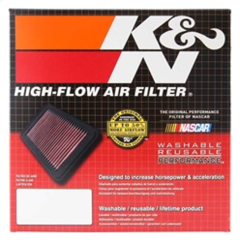 K&N Replacement Air Filter AIR FILTER, CHEV CAMARO 2.8L 1985-89, 5.0L 1985-92, 5.7L 1987-92