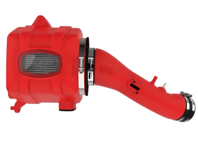 aFe 07-21 Toyota Tundra V8 5,7 L Momentum GT Red Edition Système d'admission d'air froid avec filtre Pro DRY S