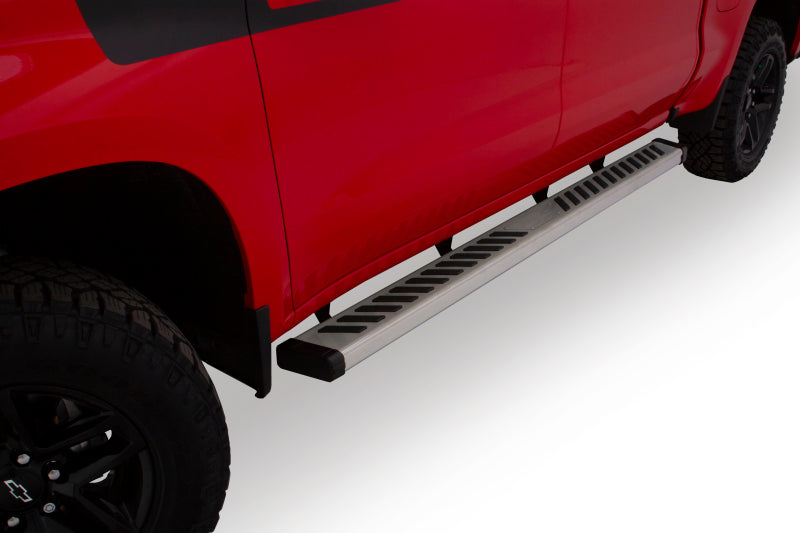 Lund 07-17 Chevy Silverado 1500 Ext. Cab Summit Ridge 2.0 Running Boards - Stainless