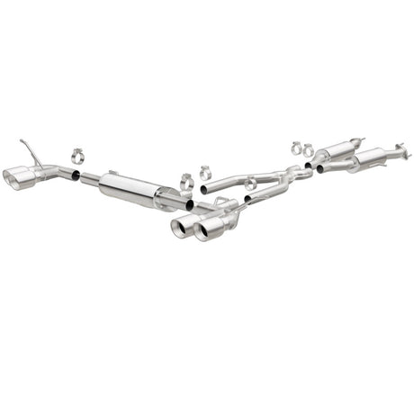 Cat Back MagnaFlow, SS, 2,5 po, pointe polie quadruple fendue de 4 po 14-15 Jeep Grand Cherokee 3,6 L/5,7 L V6/V8