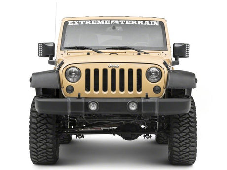 Rétroviseurs manuels à LED tout-terrain Raxiom 07-18 Jeep Wrangler JK avec clignotants