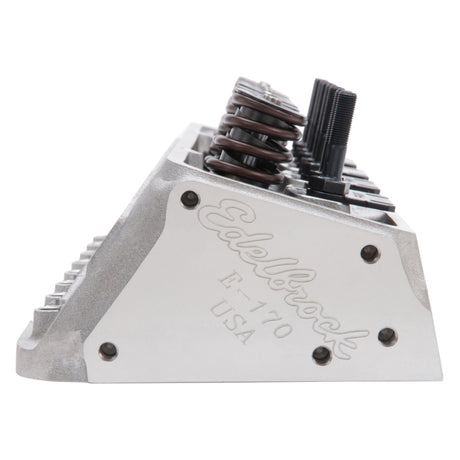 Culasse Edelbrock SBC Performer RPM 23 degrés 170cc Admission 60cc Chambre à poussoir plat Came complète