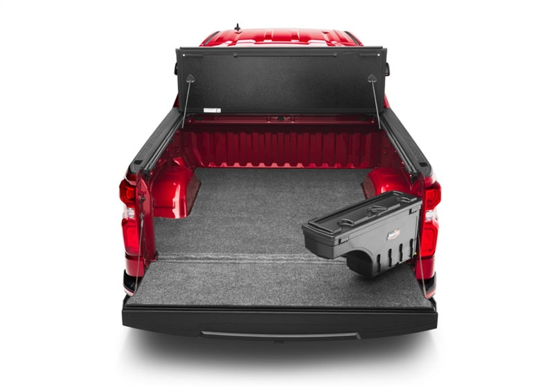 Coffre à bascule côté passager UnderCover 19-20 Chevy Silverado 1500 - Noir lisse