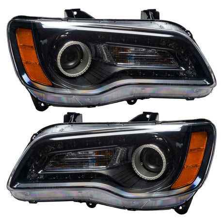 Oracle 11-14 Chrysler 300C SMD HL - Noir - NON HID - ColorSHIFT sans contrôleur VOIR LA GARANTIE